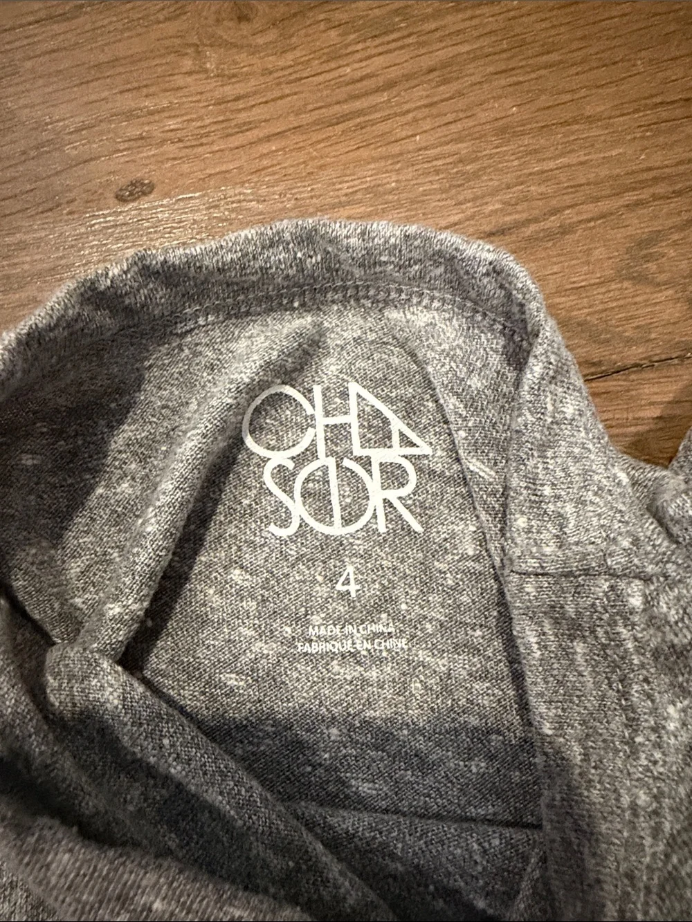 Chaser Kids Gray Long Sleeve 'Heart Breaker' Tee with Red Hearts